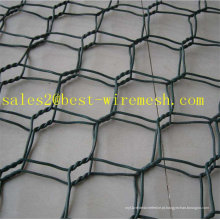 Revestimento em PVC / Galvanizado / Aço inoxidável / Cobre Hexagonal Wire Mesh